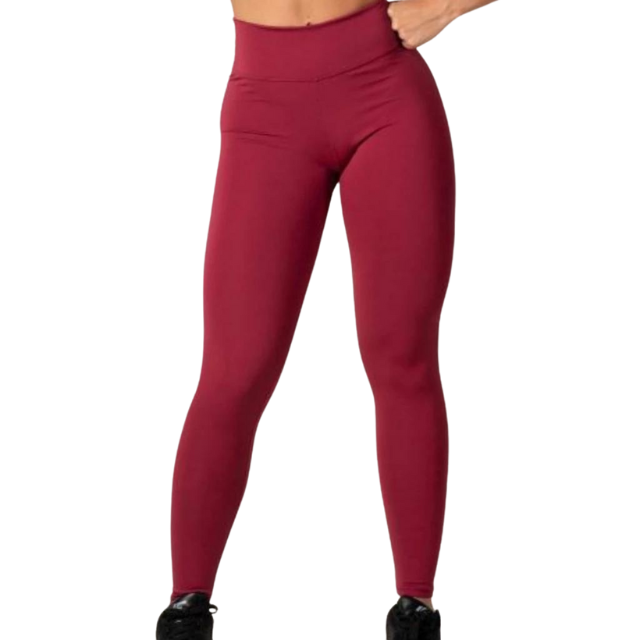 KIT 4 CALÇAS LEGGING FEMININA CÓS ALTO SUPLEX ACADEMIA FITNESS