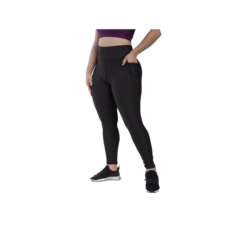 Kit 3 Calça Legging com Bolso Lateral